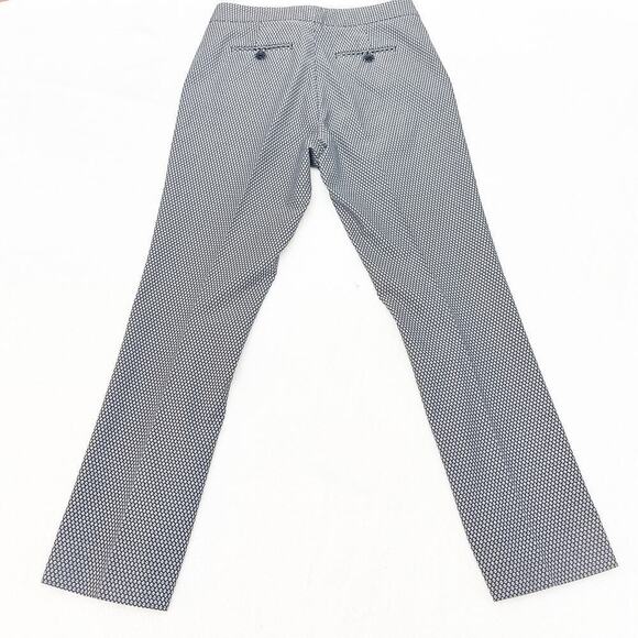 Gerard Darel Paris Pleated Straight Leg Brocade Mini Patterned Pants SIze 38 - Picture 3 of 10